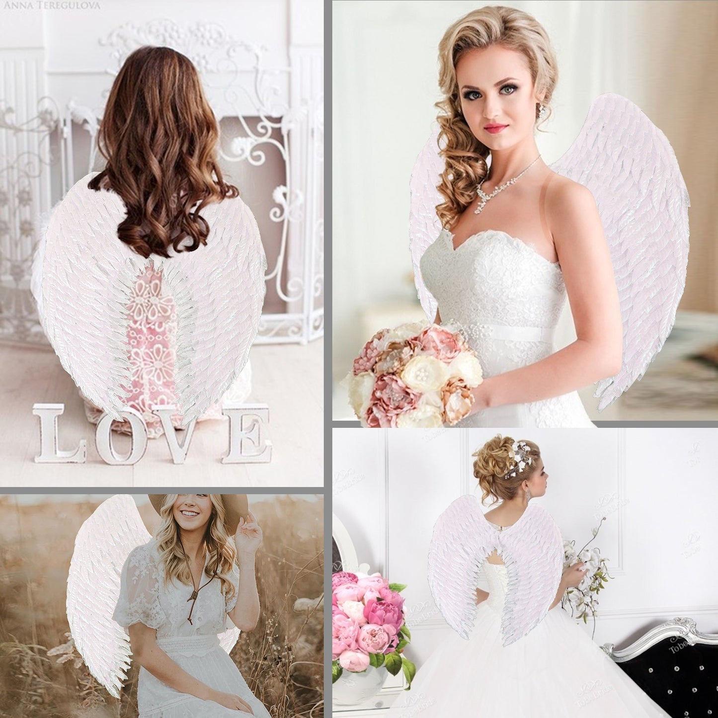 Accessories Repeated Use Wings Halloween Carnival Stage Props Artificial Feather Wings for Cosplay Events Halloween Parties