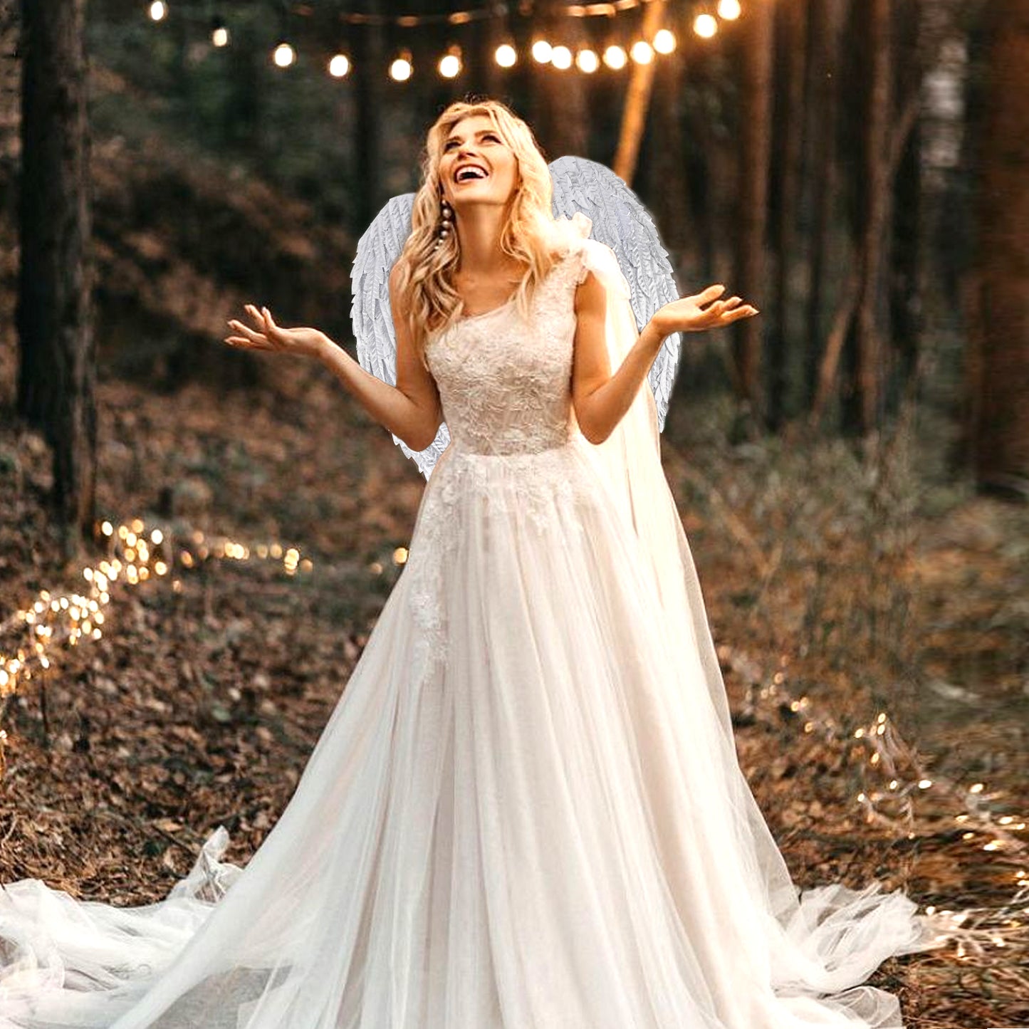 Accessories Repeated Use Wings Halloween Carnival Stage Props Artificial Feather Wings for Cosplay Events Halloween Parties