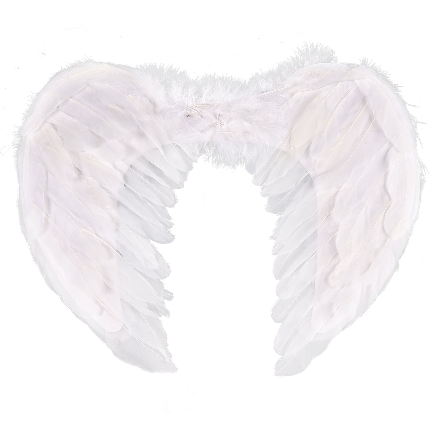 Kids Party Angel Wings Set Wholesale Durable Natural Feather Wings for Birthday Parties Cosplay Halloween Stage Performances