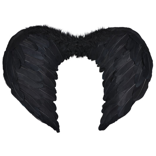 Kids Party Angel Wings Set Wholesale Durable Natural Feather Wings for Birthday Parties Cosplay Halloween Stage Performances