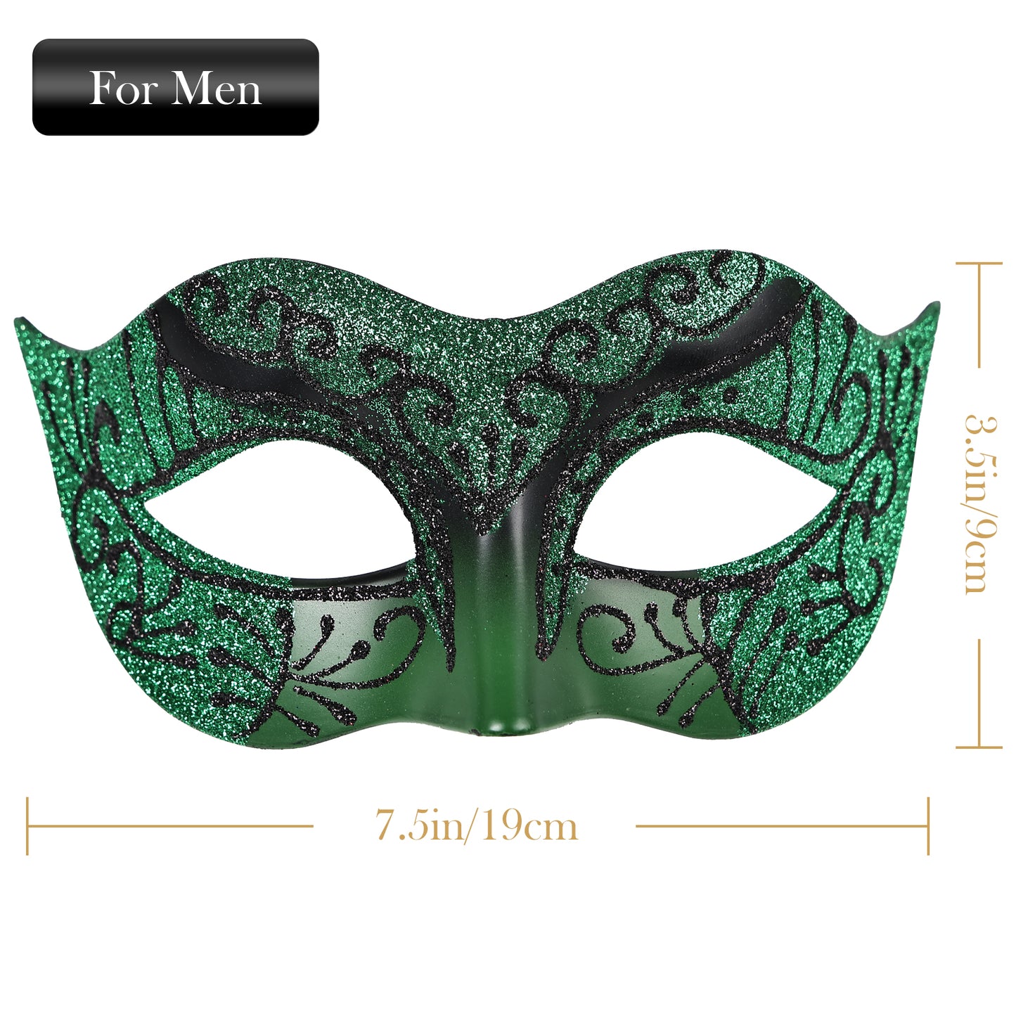 Couple Costume Accessory Set Carnival Venice Makeup Ball PVC Mask Party Fashion Accessory for Halloween Mardi Gras Carnival