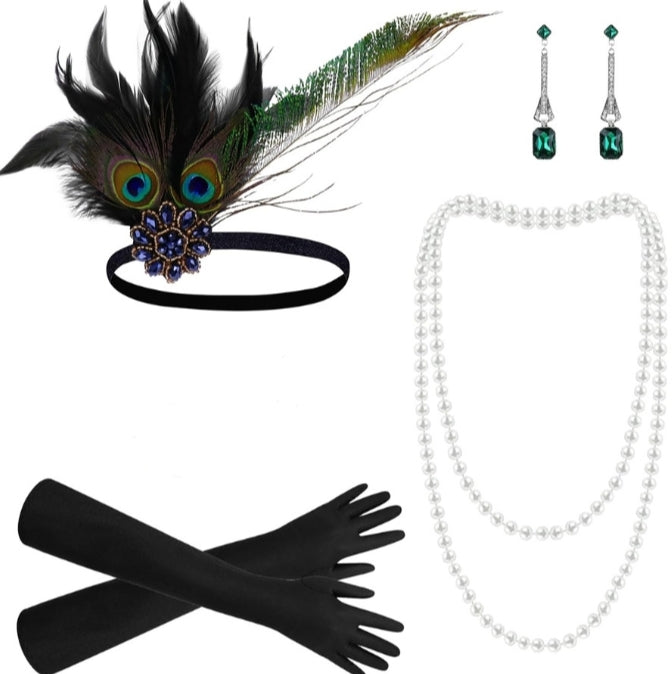 1920s Great Gatsby Accessories Set