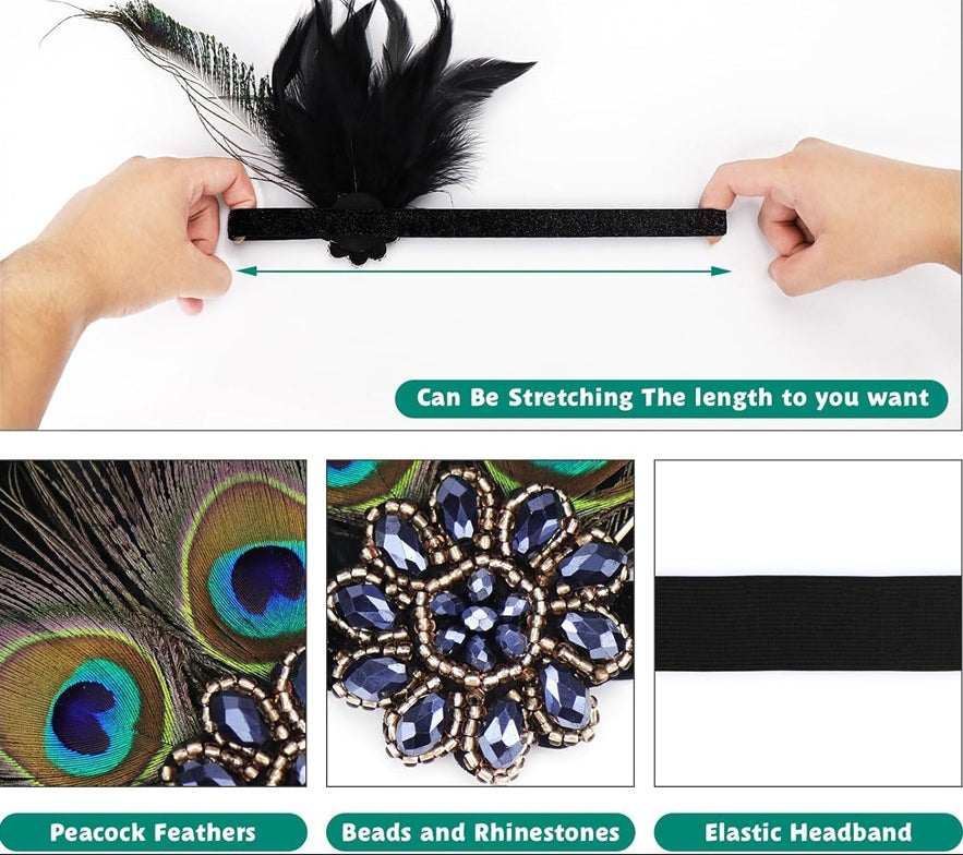 1920s Great Gatsby Accessories Set