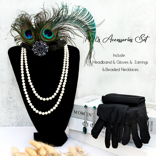 1920s Great Gatsby Accessories Set