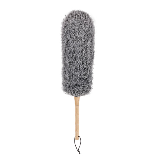 Household cleaning fiber duster, lightweight and compact, can be washed with water; Three colors for you to choose from