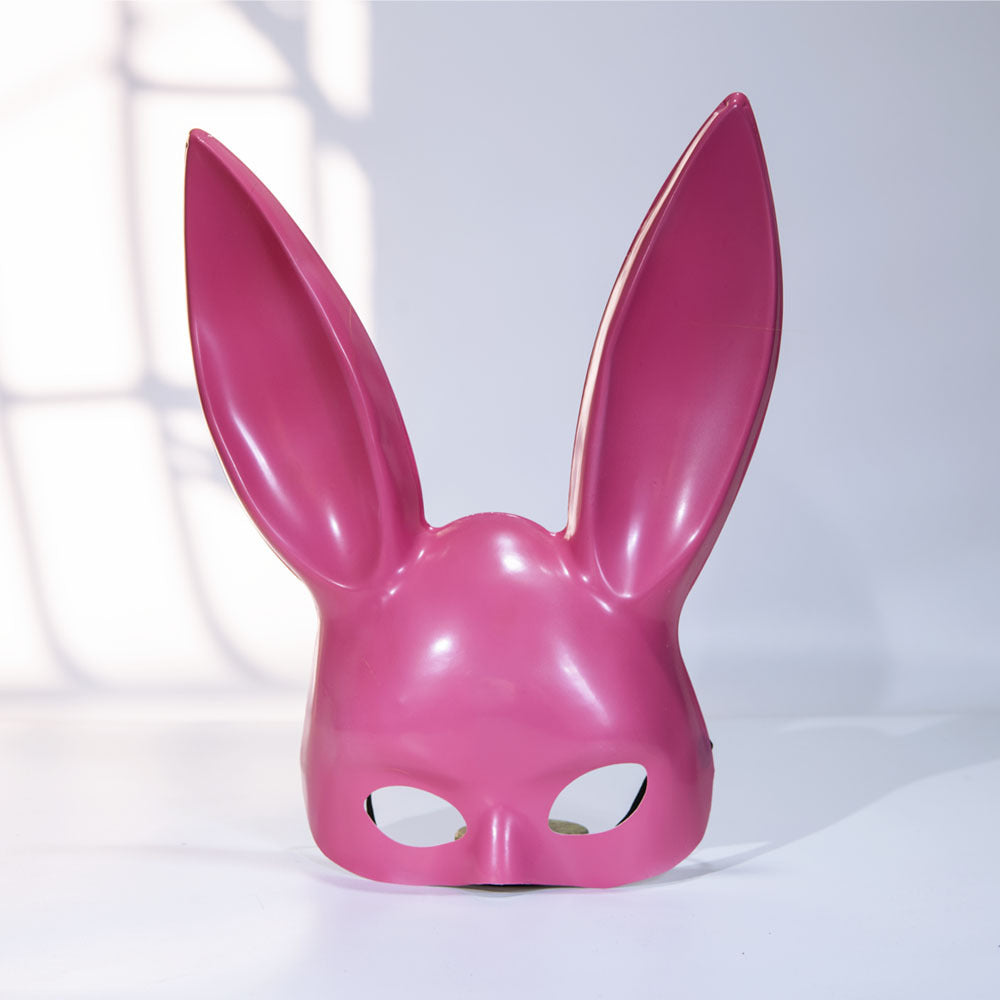 Wholesale Bunny Ear Rabbit Mask Women Masquerade Rabbit Mask White Colors Sexy Bunny Halloween Party Masks