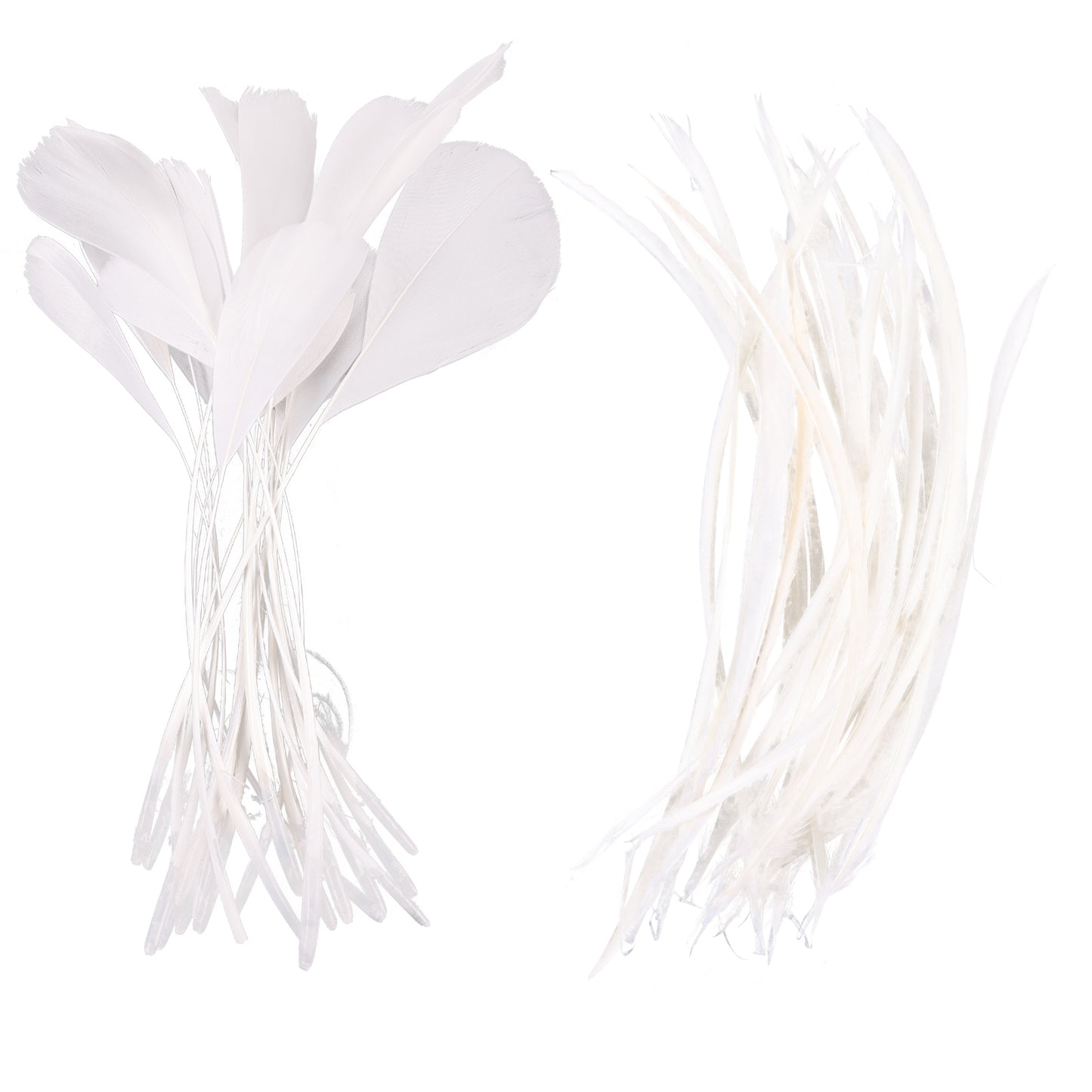 Wholesale 5 - 9 Inch High Quality Goose Feathers for Wedding Party Christmas Halloween Decorations DIY Crafts