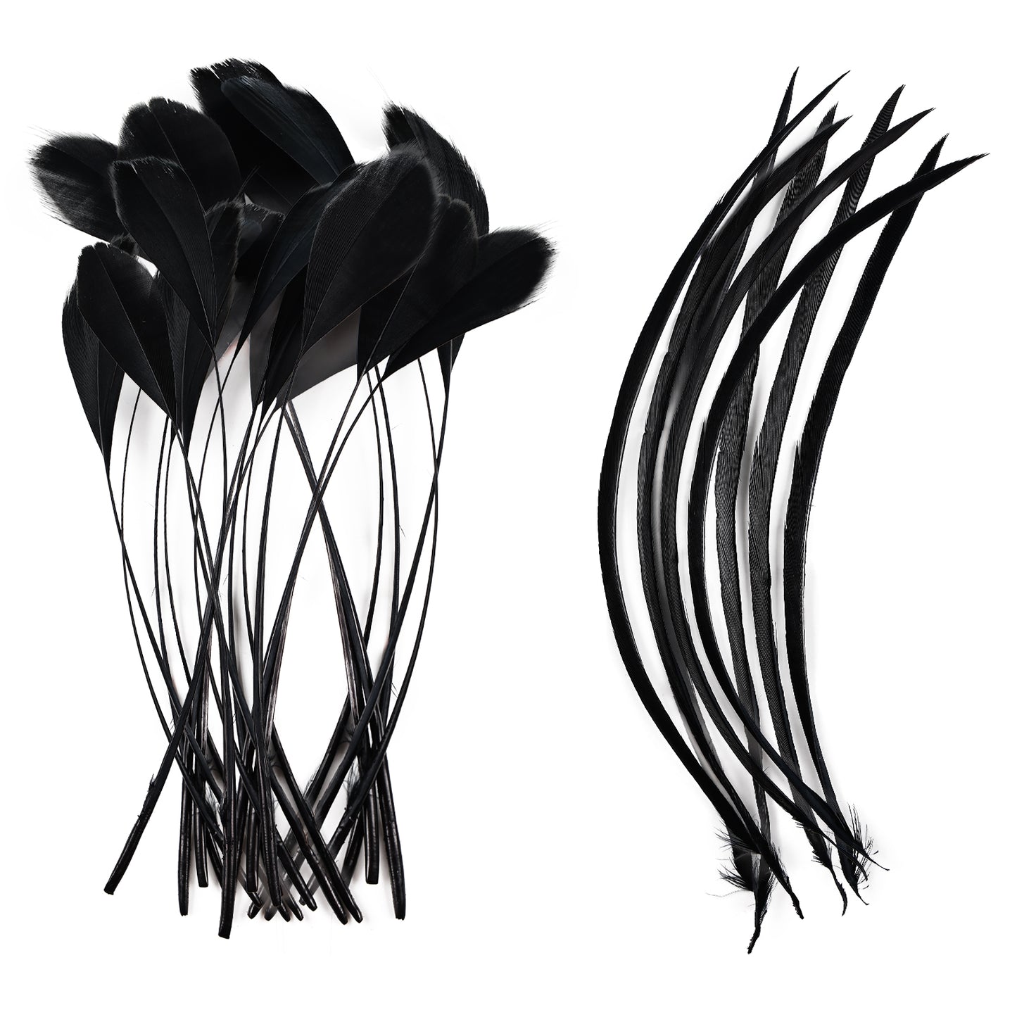 Wholesale 5 - 9 Inch High Quality Goose Feathers for Wedding Party Christmas Halloween Decorations DIY Crafts