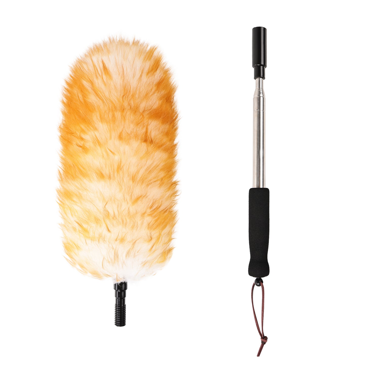 The natural wool duster is stretchable, easy to store, and has strong cleaning ability, suitable for home cleaning and vehicle cleaning; They are all very good