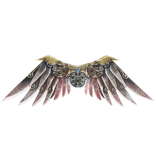 Punk style back decoration wings, character shooting wing props