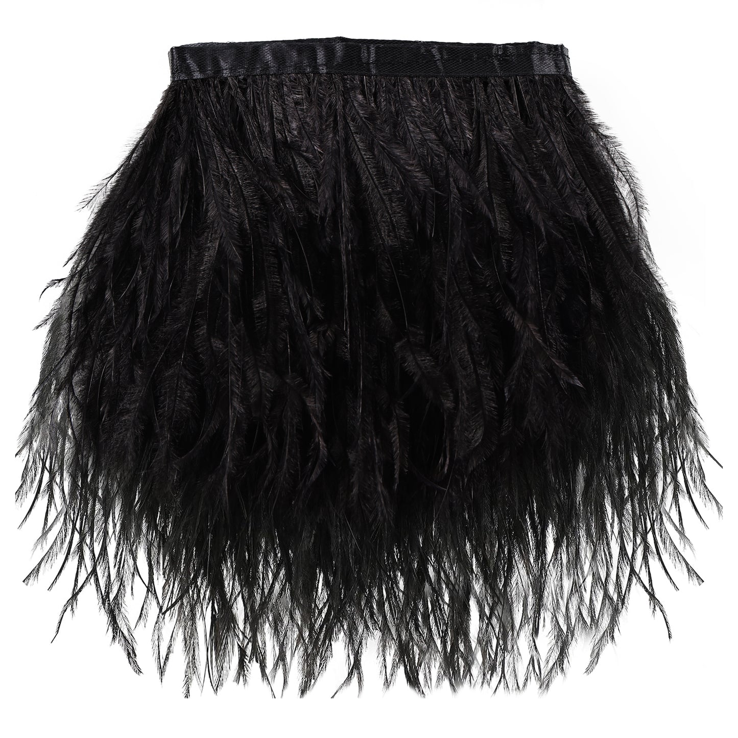 Hot Sale Ostrich Feather Trim Feathers Sewing Fringes for Dress Costume Wedding Party Decor