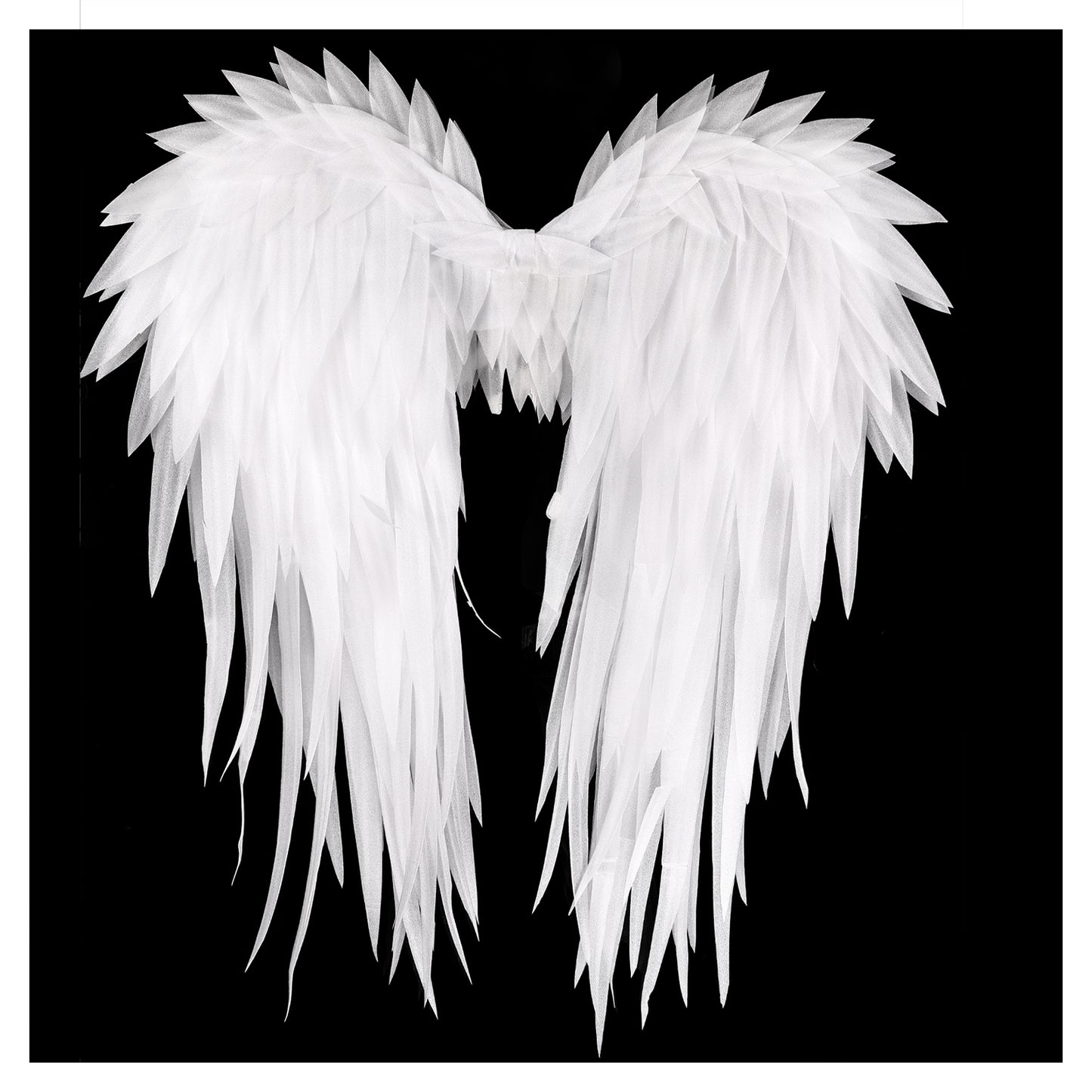 Foam Material Halloween Carnival Stage Props Angel Wings Artificial Feather Wings for Cosplay Events Halloween Parties