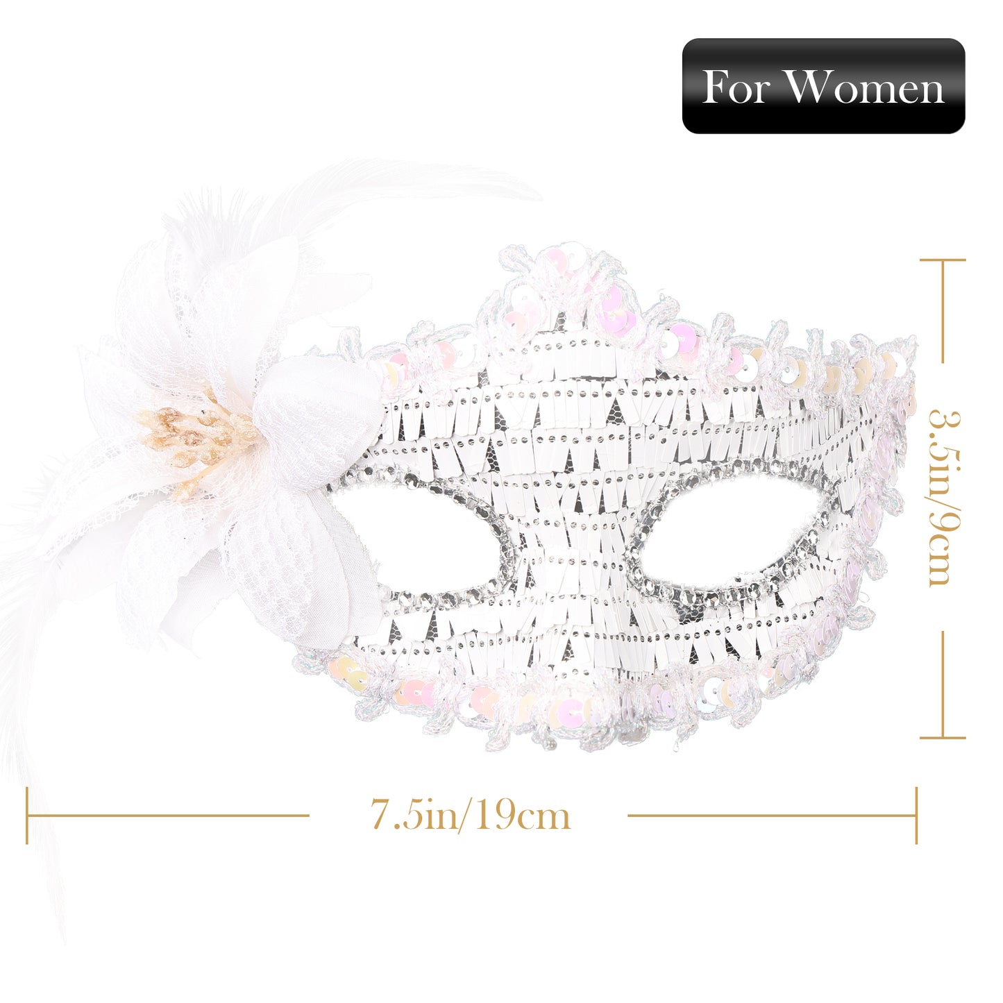 Couple Costume Accessory Set Carnival Venice Makeup Ball PVC Mask Party Fashion Accessory for Halloween Mardi Gras Carnival