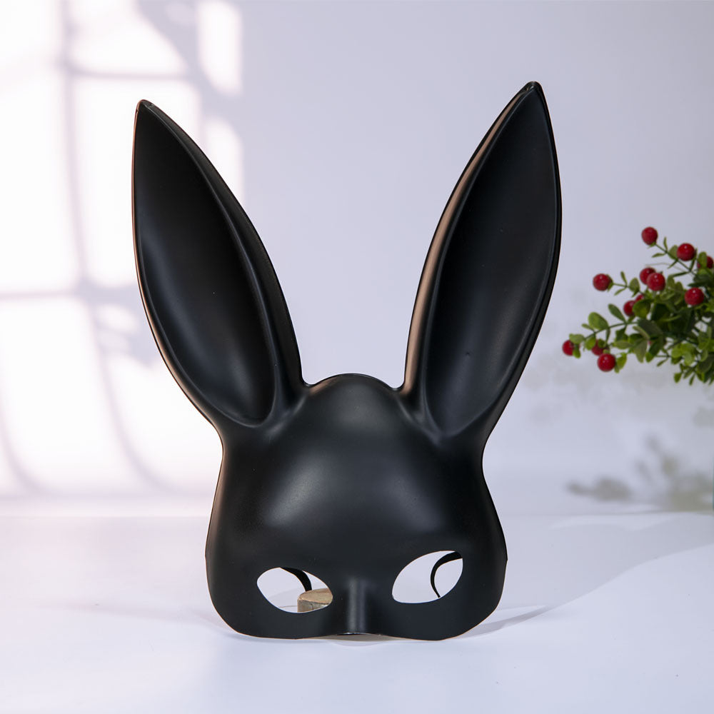 Wholesale Bunny Ear Rabbit Mask Women Masquerade Rabbit Mask White Colors Sexy Bunny Halloween Party Masks