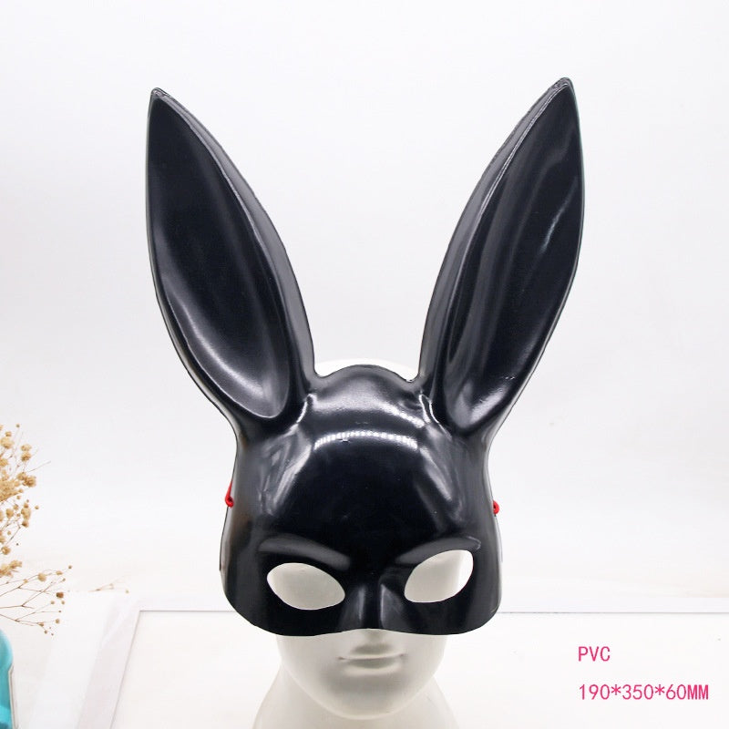 Wholesale Bunny Ear Rabbit Mask Women Masquerade Rabbit Mask White Colors Sexy Bunny Halloween Party Masks
