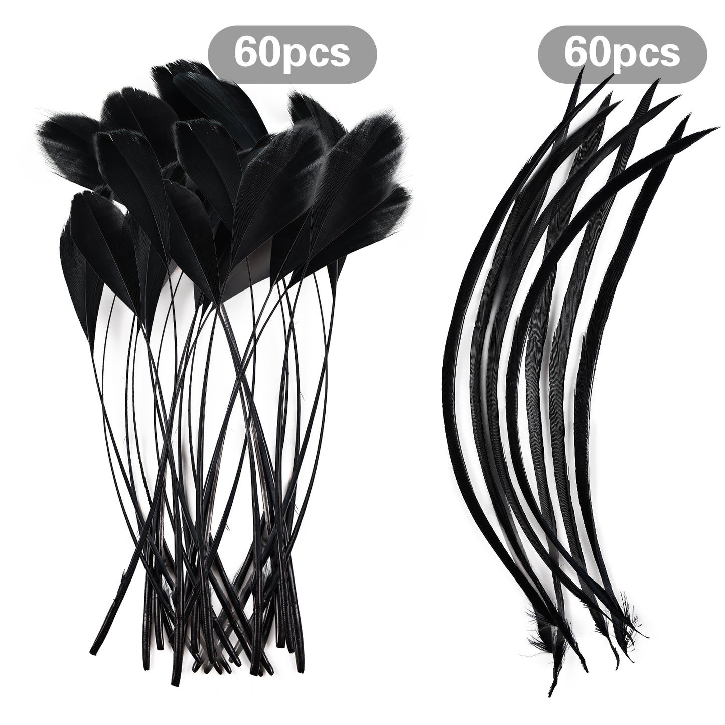 Wholesale 5 - 9 Inch High Quality Goose Feathers for Wedding Party Christmas Halloween Decorations DIY Crafts