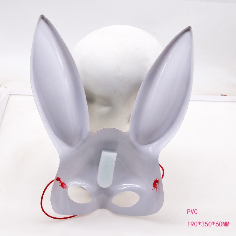 Wholesale Bunny Ear Rabbit Mask Women Masquerade Rabbit Mask White Colors Sexy Bunny Halloween Party Masks