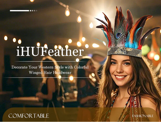 Wholesale Rooster Feather Fascinator Halloween Headdress for Wedding Party Decorations Craft Supply Hair Accessories